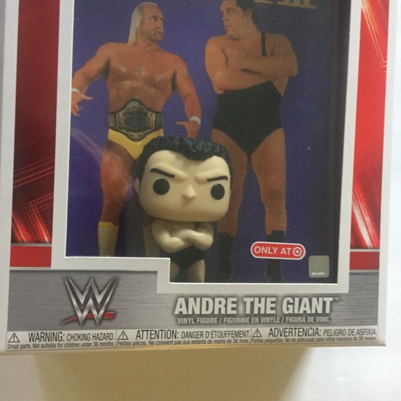 NEW WWE Cover Hulk Hogan vs Andre Funko Pop Figures in 11'' Case #3 & #4 - Picture 7 of 12